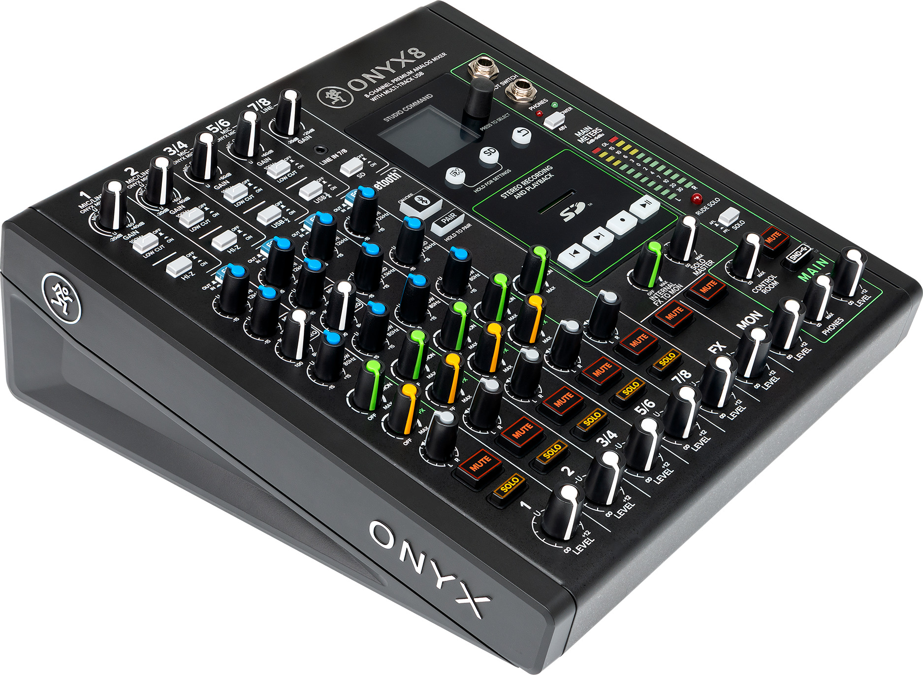 Onyx8 8-Channel Premium Analog USB Mixer - MACKIE | MACKIE